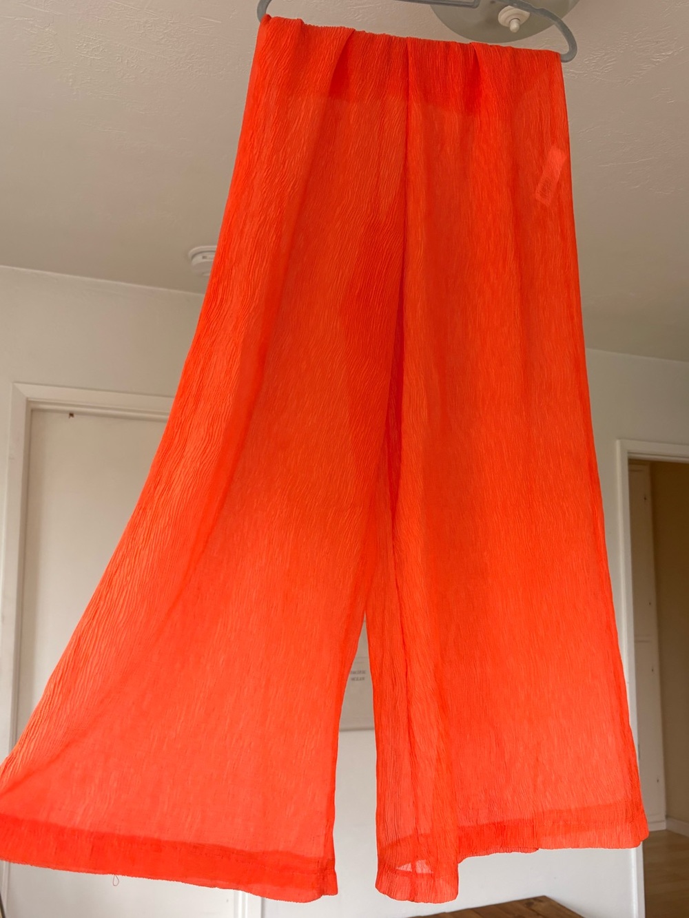 FUN flowy orange Pants